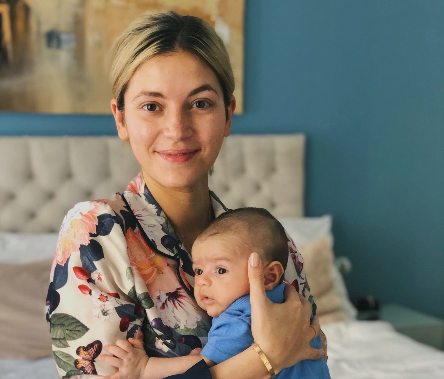 Influencern Michaela: ”Det är tortyr att vakna var tjugonde minut, natt efter natt. Jag var inte beredd på det.”